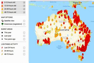 オーストラリア山火事原因 現在範囲と場所地図はどこか menslog